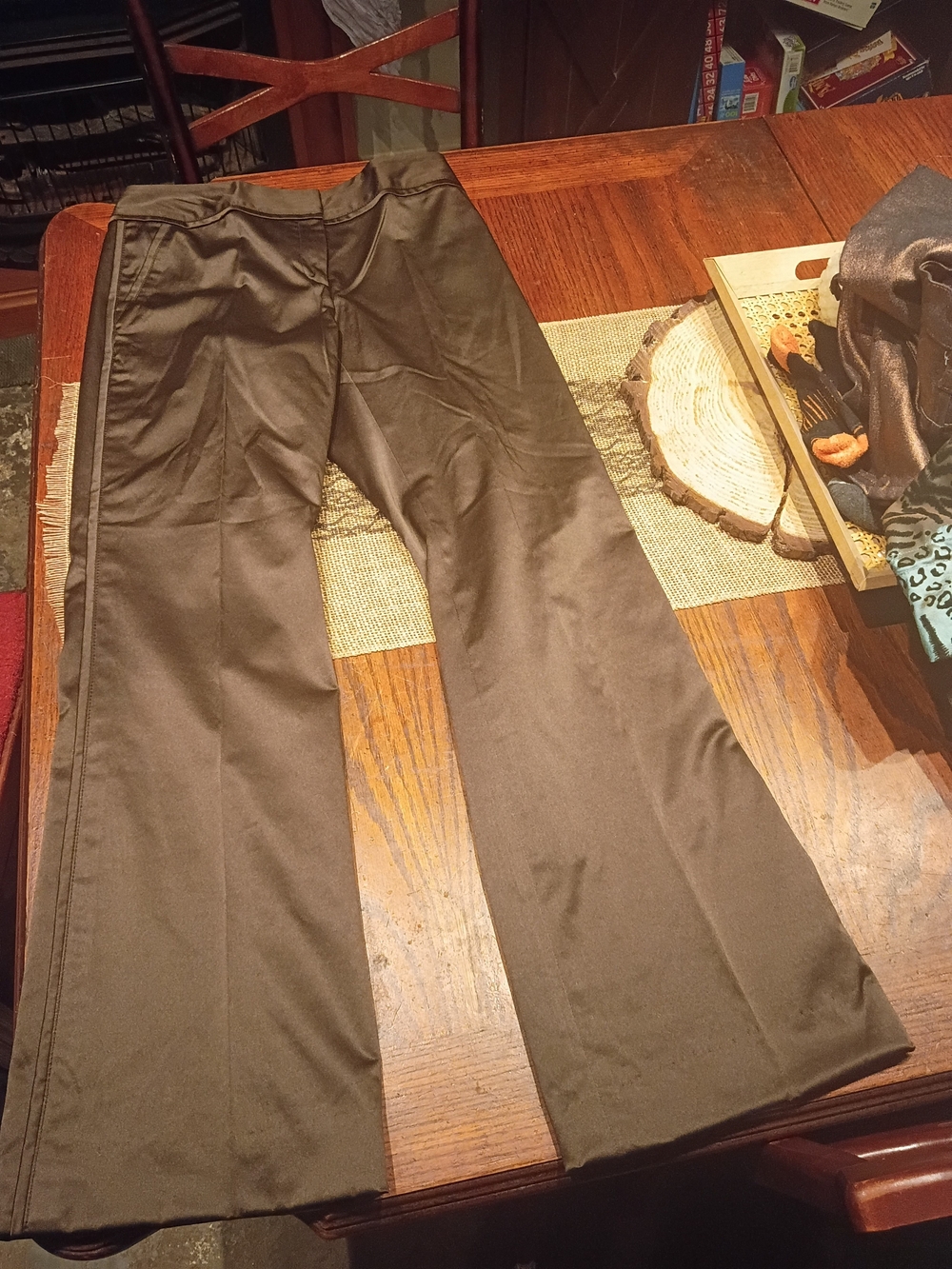 Vintage Etcetera Women's Black Dress Pants